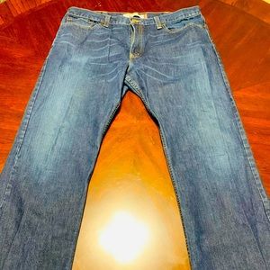 Levis jeans low boot cut